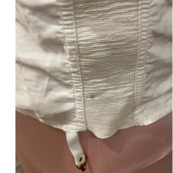 Vintage 1930s Charmode Cotton Top Bra Size 38C White - Picture 6 of 10